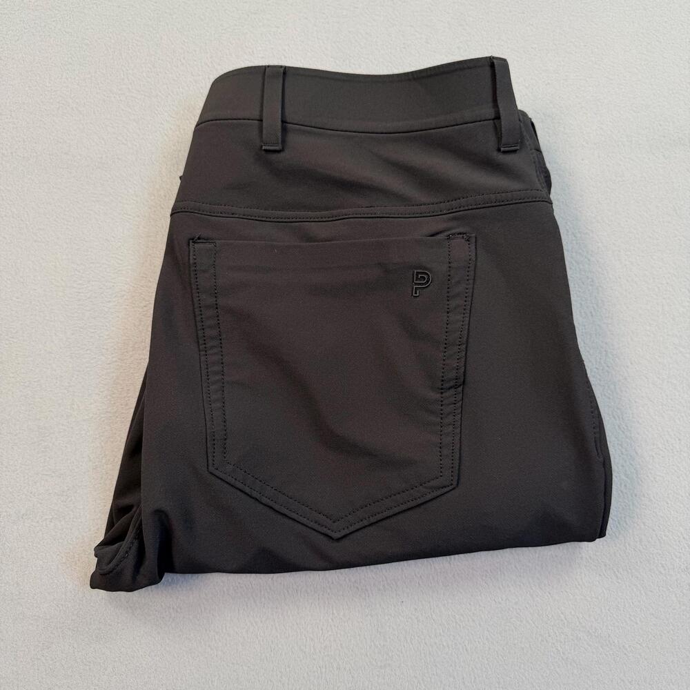 Public Rec Pants Mens 34x34 Actual 36x31 Black Performance Slim Fit Casual
